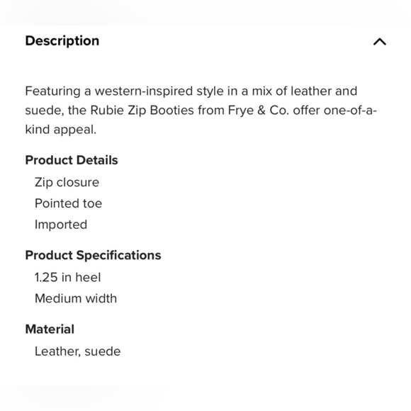 Frye and Co. Women's 10 Black Suede & Leather Rubie Zip Ankle Boots Western - Picture 14 of 14